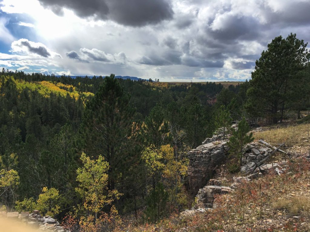 View from on top of the Mallo Trail